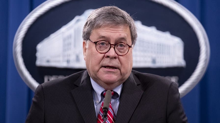 Bill Barr hits the media for pushing the 'lie' of Russian collusion: 'A feeding frenzy'