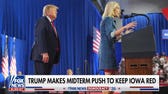 Trump rallies GOP in high-stakes Iowa battle as midterms approach