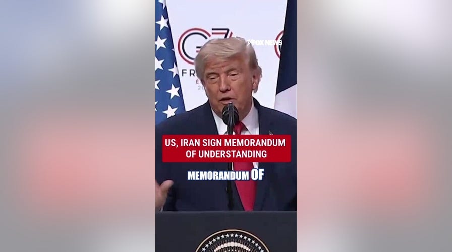 US, Iran sign memorandum of understanding ENDING WAR