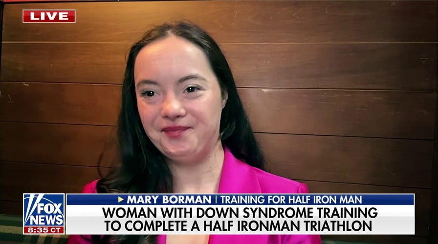 Athlete sets her sights on becoming first woman with Down Syndrome to complete half Ironman triathlon