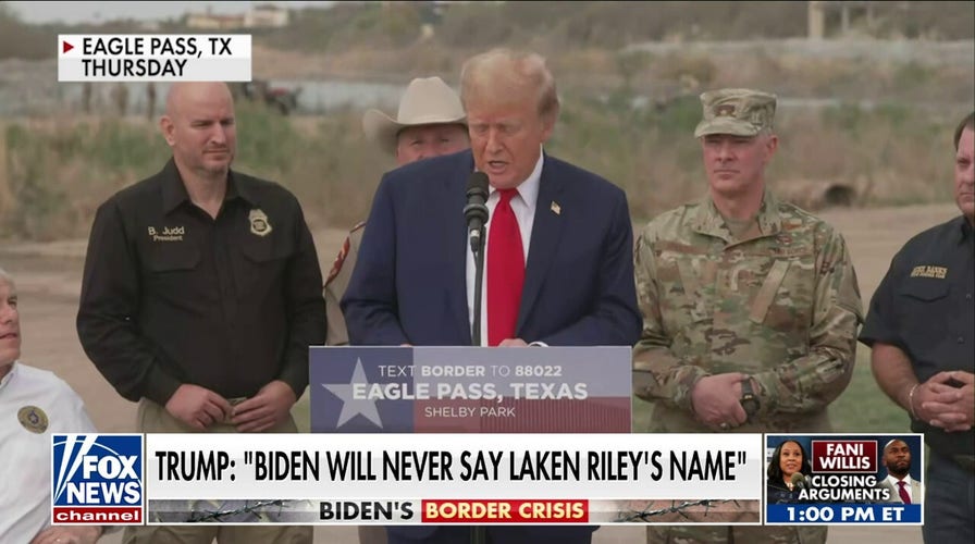 Trump, Biden respond to alleged illegal immigrant murder of college student Laken Riley