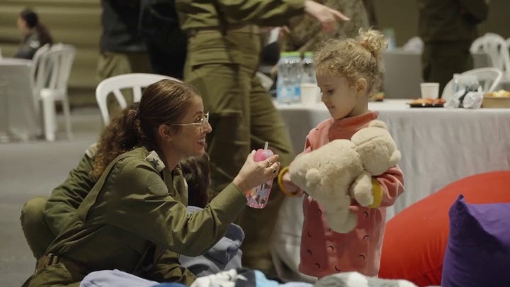 VIDEO: Kidnapped Haran family arrives in Israel after Hamas captivity