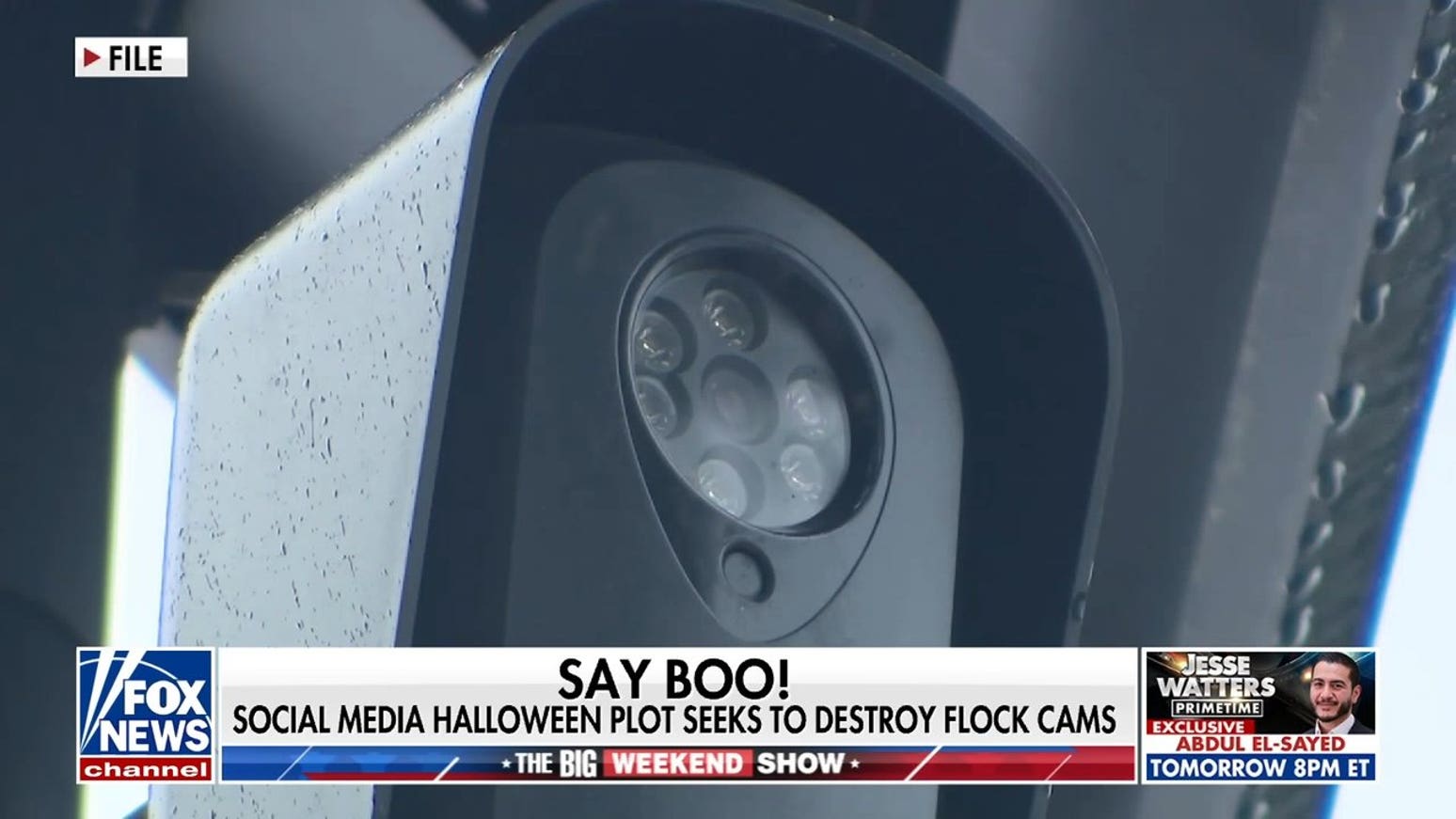 Social media 'de-flocking' plot targets Flock safety cameras on Halloween