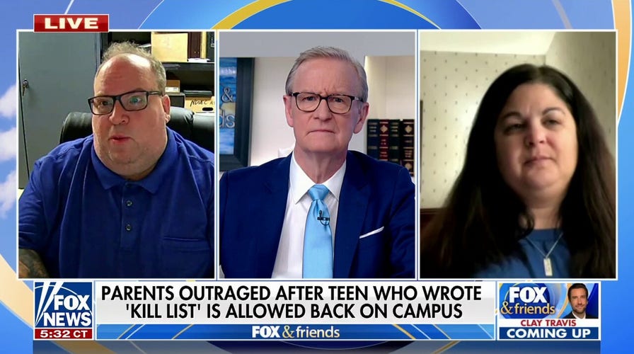 Parents outraged after Kentucky student who wrote 'kill list' is allowed back on campus