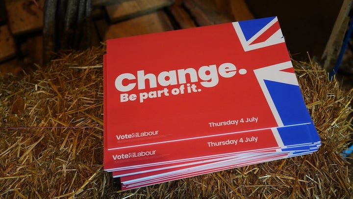 Voters head to the polls in the UK as Labour Party looks to return to power