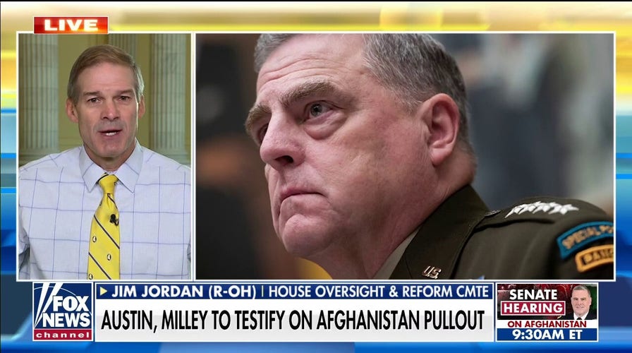 Jordan slams Milley for making decisions over Trump: 'When did you run for office?'