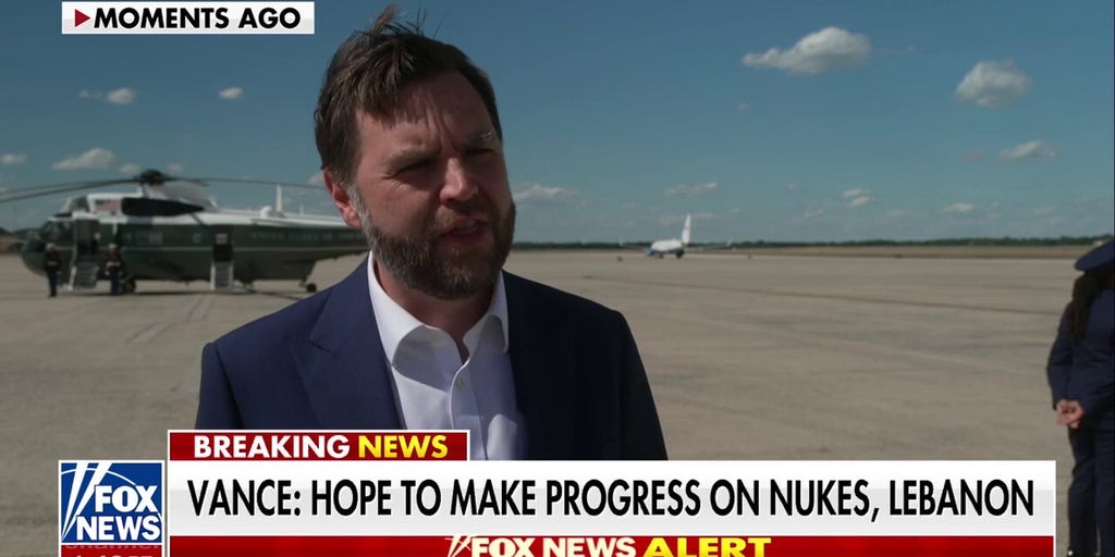 VP JD Vance departs to Switzerland for negotiations with Iran
