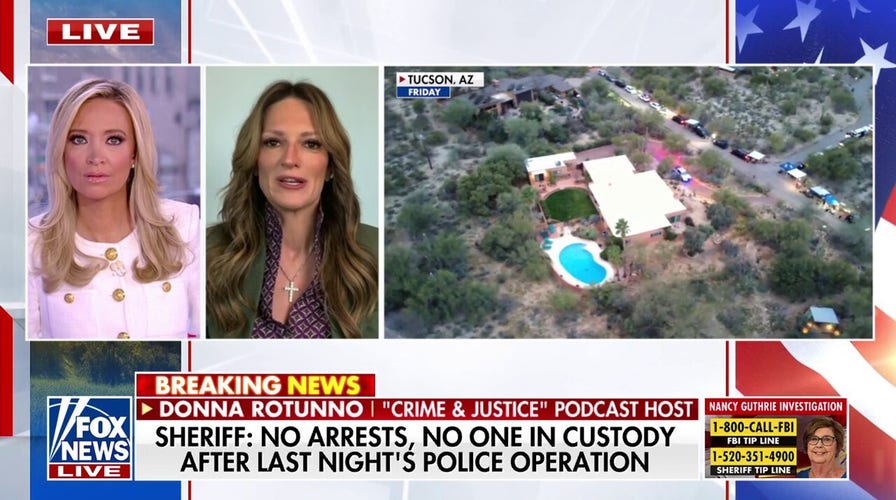 No arrests, no one in custody after police operation in Guthrie case