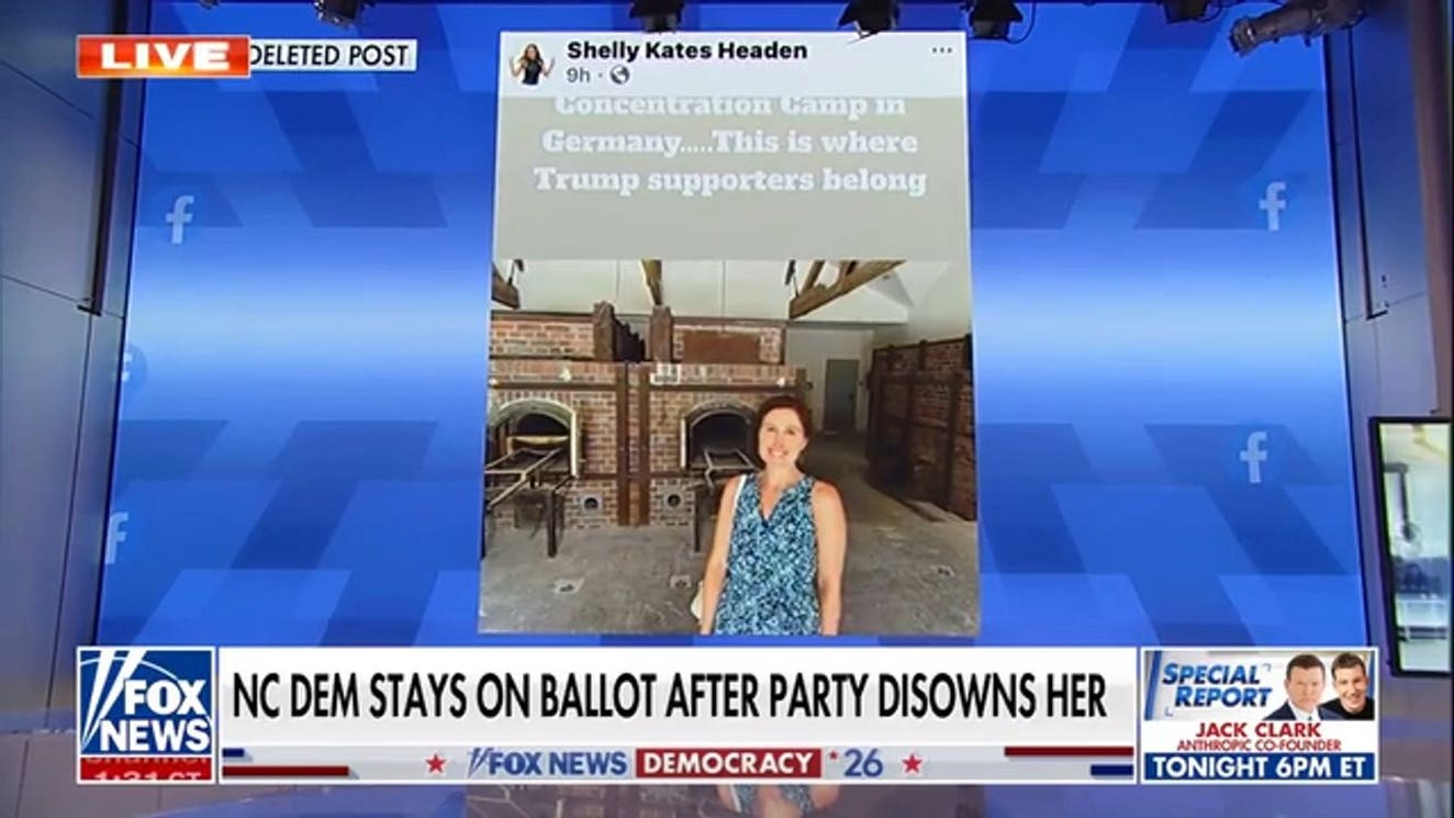 NC Democrat stays on ballot after being disowned by party