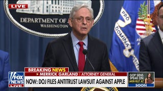 DOJ announces antitrust lawsuit against Apple - Fox News