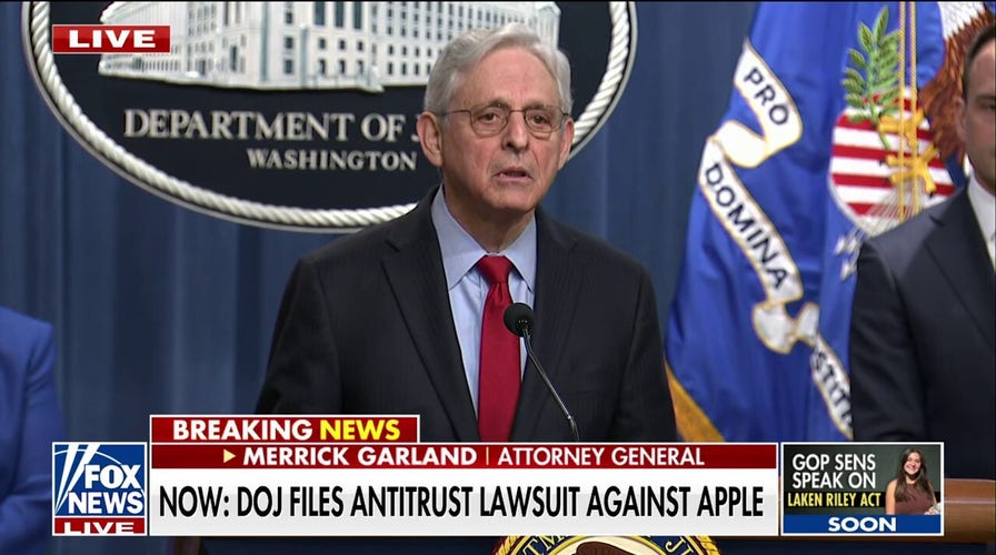 DOJ announces antitrust lawsuit against Apple
