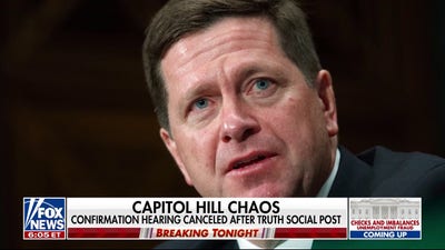 Capitol Hill chaos after Trump post leads to cancellation of DNI nominee hearing
