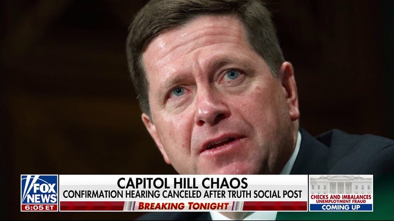 Capitol Hill chaos after Trump post leads to cancellation of DNI nominee hearing