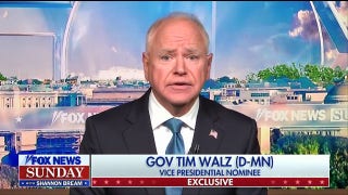 Tim Walz blames Trump for Iran-Israel conflict, Biden's economy, and the open border - Fox News