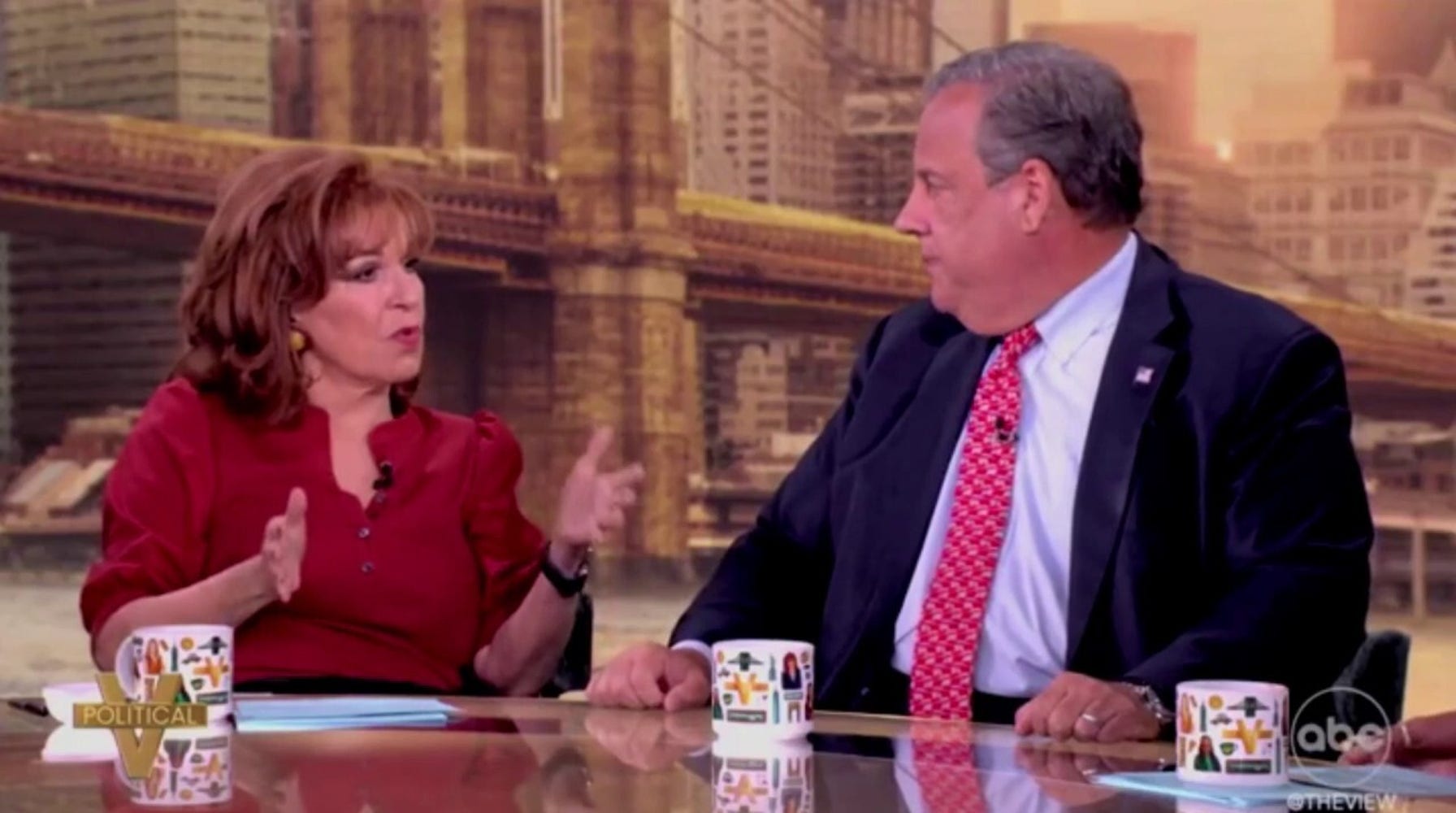 Joy Behar's Blunt Advice to Undecided Chris Christie: 'Shut Up'