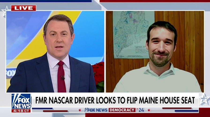 Former NASCAR driver aims to flip Maine House seat controlled by Democrat
