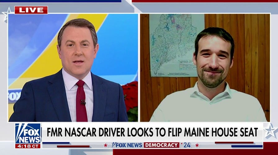 Former NASCAR driver aims to flip Maine House seat controlled by Democrat