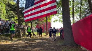 Scottie Scheffler, Keegan Bradley greeted by rowdy Ryder Cup fans