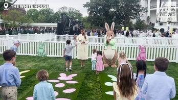 Melania Trump presides over annual Easter Egg Roll at White House