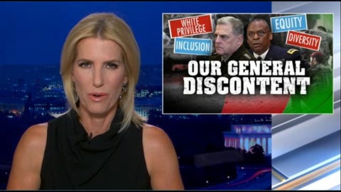 Ingraham blasts 'woke-ification' of the US military