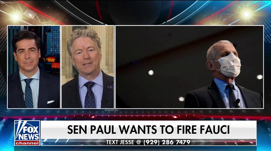 Rand Paul: Time to remove 'petty tyrant' Dr. Fauci from government