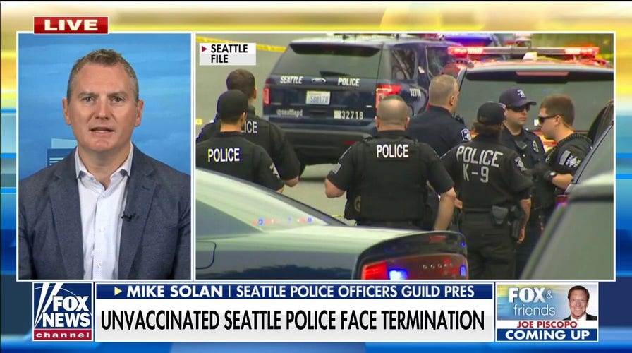 Seattle police union president: Communities will 'pay the price' as unvaccinated officers face termination 