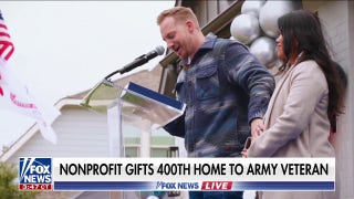 Non-profit gives 400th mortgage-free home to Army vet: ‘Absolutely surreal’ - Fox News