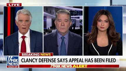 Clancy defense says appeal has been filed
