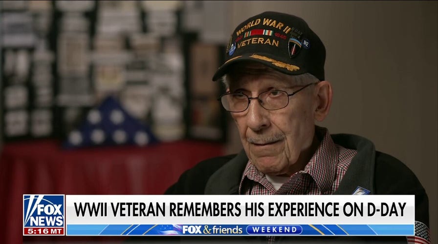 WWII veteran reflects on D-Day experience: ‘I didn’t think about living and dying’