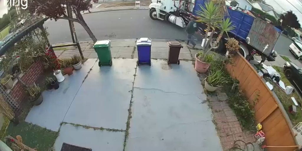 Dumpster company empties full load onto lawn of customer they claimed refused to pay bill