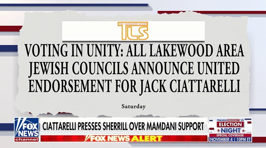 Jack Ciattarelli believes the war in Gaza and anti-Israel rhetoric is 'top of mind' for Jewish voters