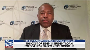 Dr Ben Carson on Biden student loan handout: How in the world is that fair?