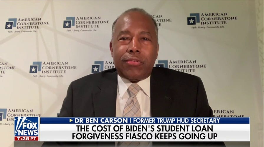 How are Biden's student loan handouts fair?: Dr Ben Carson