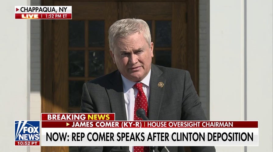 Bill Clinton said Trump never made him believe he was involved with Epstein: Rep James Comer