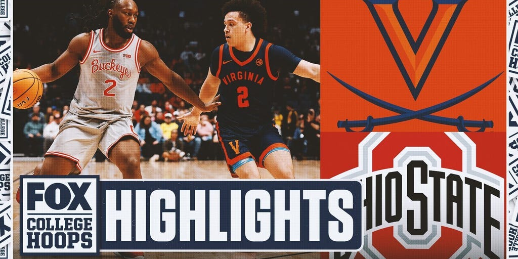 No. 15 Virginia Cavaliers vs. Ohio State Buckeyes Highlights 🏀 FOX College Hoops