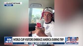 World Cup visitors embrace Americana during FIFA World Cup trip