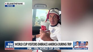 World Cup visitors embrace Americana during FIFA World Cup trip