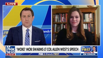 Student hides from 'woke mob' in bathroom as angry protesters target Allen West: 'I was afraid for my life'