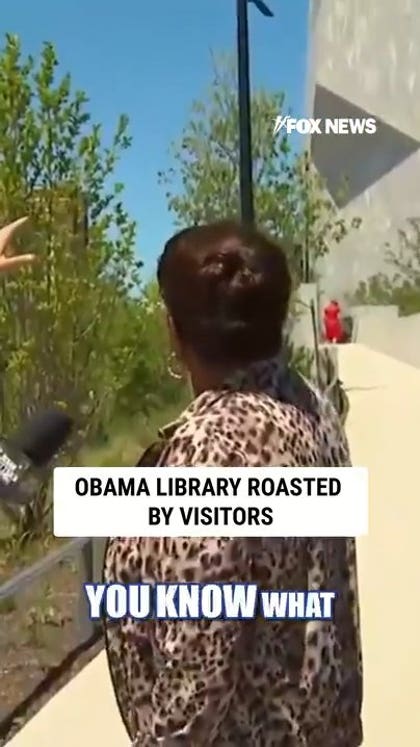 Obama Presidential Center ROASTED by visitors