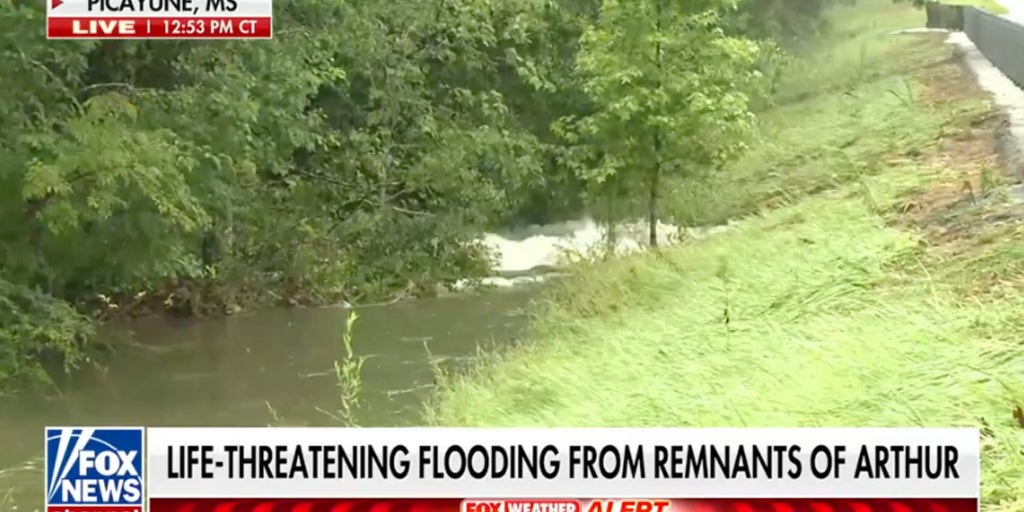 Arthur unleashes life-threatening flooding across Mississippi