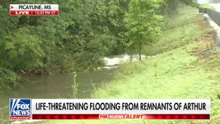 Arthur unleashes life-threatening flooding across Mississippi