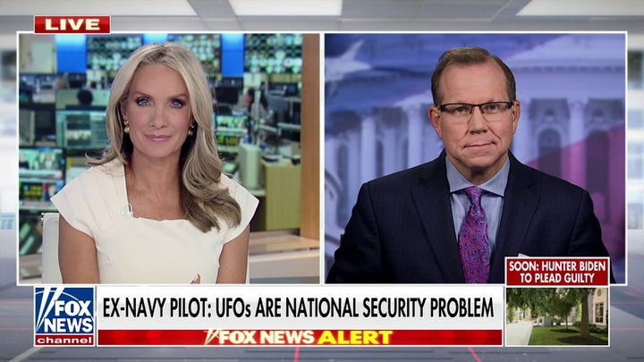 Former Navy pilot issues stark warning on UFOs ahead of congressional hearing
