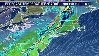 National forecast for Tuesday, April 21