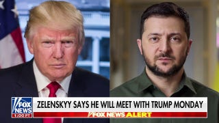 Ukrainian President Zelenskyy says he will meet Trump in DC on Monday
