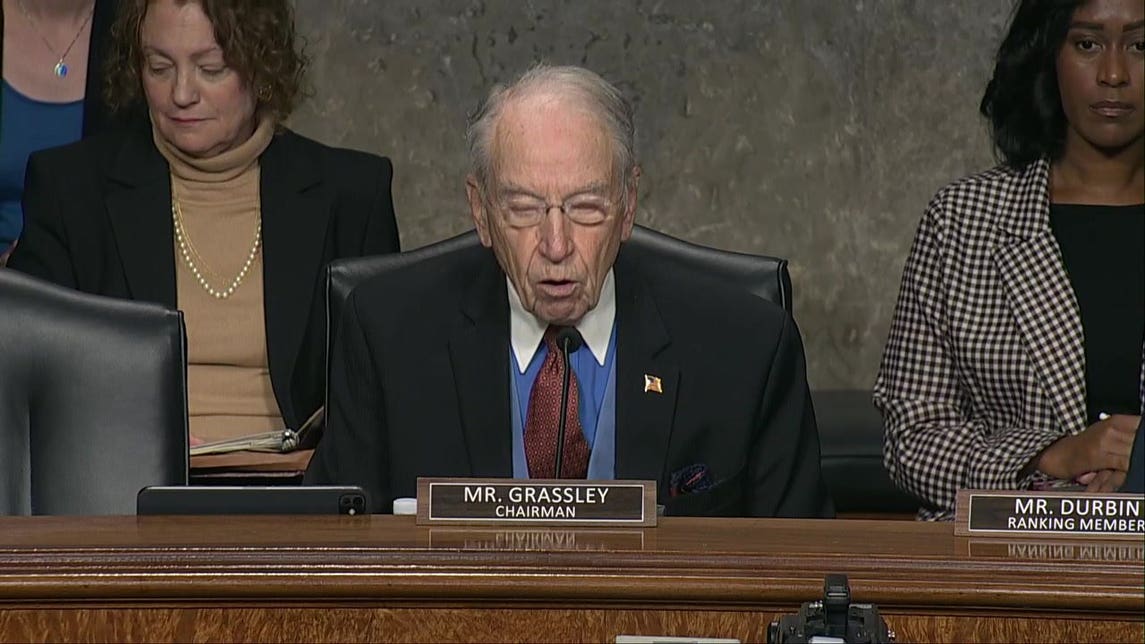 Grassley: Democrats 'still wrong' on crux of men in women's sports issue