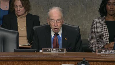 Grassley: Democrats 'still wrong' on crux of men in women's sports issue