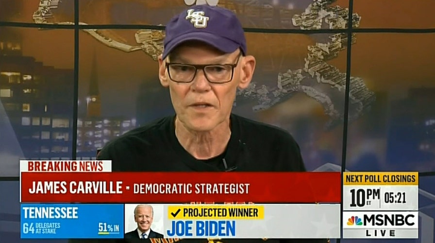 James Carville says Bernie Sanders will soon face 'backlash,' calls for him to exit race
