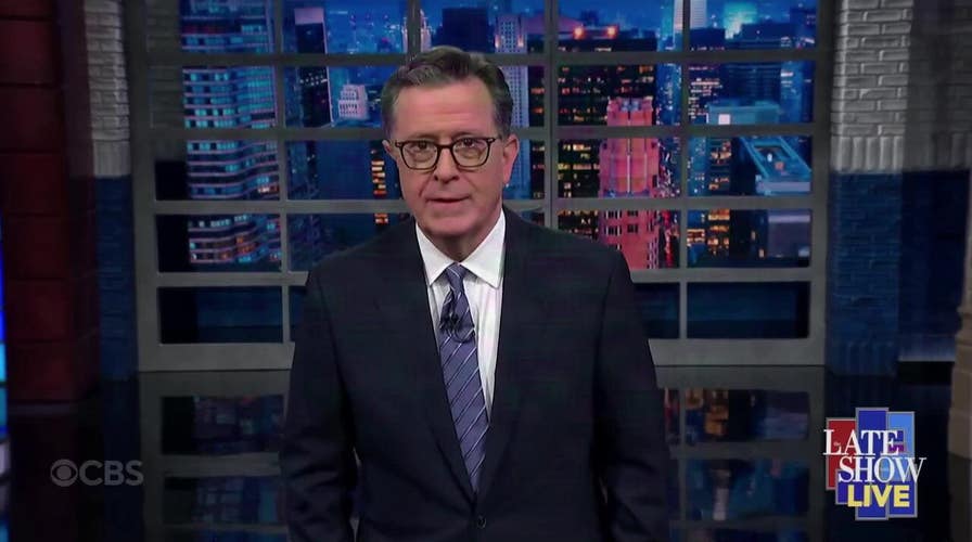 Stephen Colbert rips Hakeem Jeffries' 'silent' SOTU protestation  arsenic  'bold rebrand of doing jack squat'