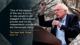 Bernie Sanders denies he and AOC are trying to start a third party