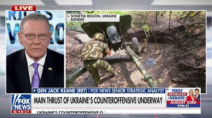 Ukraine does not have everything they need for counteroffensive: Keane